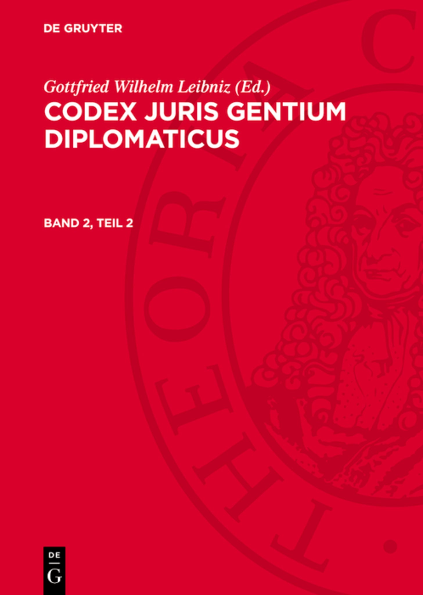 Codex juris gentium diplomaticus. Band 2, Teil 2
